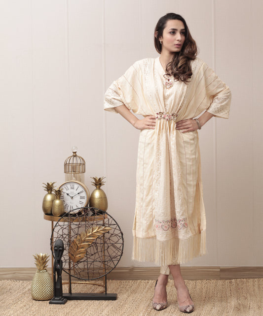 Ivory Oasis Kaftan